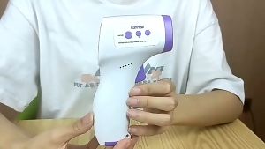 Nhiệt kế điện tử hồng ngoạI không tiếp xúc Homedic