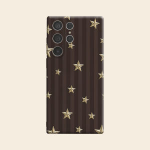 BILIBILI | Gold Star Stripe Luxury Fashion Full Lens Protective Case for Samsung Galaxy S26 S25 S24 A56 A36 Plus Ultra