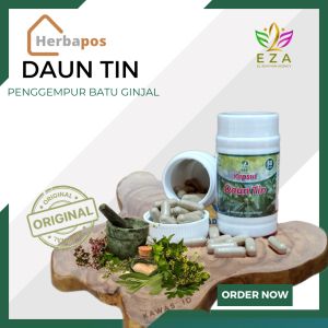 Eza Herba Natural Ektrak Daun tin 60 kp penghancur batu ginjal|daun tin eza
