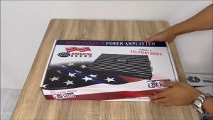 เพาเวอร์แอมป์ติดรถยนต์แรงๆ AMERICAN SOUND รุ่น ASA-FIGHT 2500D CLASS D 2500w. สีดํา ให้เสียงเบสหนัก ขุมพลังเกินตัว