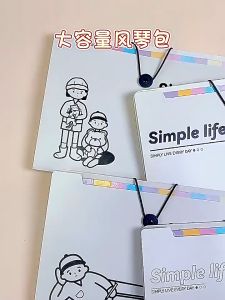 Ohayo แฟ้มใส่เอกสาร กระเป๋าเก็บกระดาษ Archives Bag A4 8 ช่อง กันน้ํา จุของได้เยอะ สําหรับโรงเรียน สํานักงาน