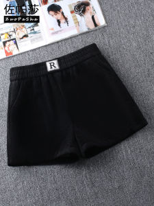 ZUOPASHA | Elastic High Waist Slim Short Pants