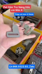 Pát Gắn Trợ Sáng Hốc Kèn Winner X chất liệu Inox 304
