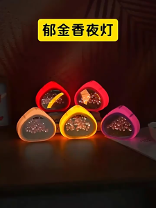 Bentuk Hati Bunga Tulip Lampu Aesthetic & Dekorasi