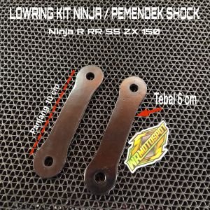 Lowering Kit Ninja R SS Pemendek Monoshock Ninja R SS jarak lobang 10cm