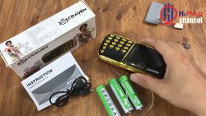 Combo Loa Đài Craven Nghe Thẻ Nhớ Usb Fm Pin Sạc Máy Nghe Nhạc Mini Tắm Ngôn Ngữ Craven 853-836 - H2Pro Audio