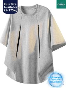 BINHANG | Oversized Breathable Comfort Summer T-shirt