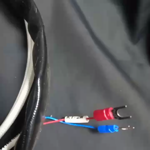 PPS High Temperature Resistant Heat Press Cable Wire (200°C–300°C) | Long Wire for 80x100cm Heat Press Machine