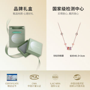 Little Elk Sterling Silver Womens Lucky Beads Rainbow Circle Necklace