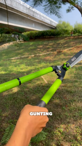 ISKU Gunting Pagar Teleskopik 55-75cm-Gunting Ranting Panjang Pemangkas Pagar Tanaman