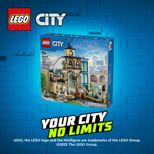 LEGO City 60469 Central Train Station (752 Pieces)