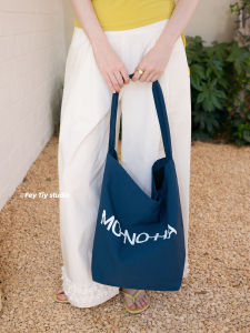 Feytiy Casual Large Capacity Tote Bag Fashionable Single Shoulder Womens Bag Commuter Bag Spring Summer Korean Style