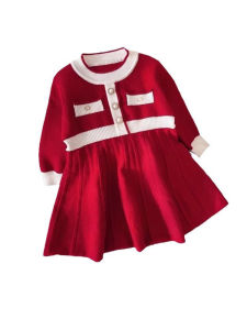 Matching Parent-Child Sweater Knitwear For Three Trendy Versatile Sweaters