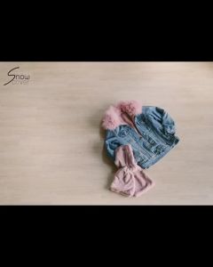 SNOWCOVER - SC119 Denim Jacket with Fur