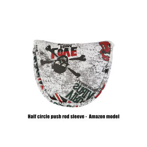 Golf Headcover Golf Mallet Putter Cover Magnetic Or Magic Tape Closure Golf Club Cover Multi Style Color Pattern Golf Supplies