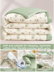 YANYANGTIAN | Washable Thin AC Summer Blanket
