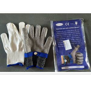 Stainless Steel Anti-Cut Safety Gloves Cut Resistant Hand Protection Metal Mesh for Butcher Wire Knife Proof Stabbing Handwear