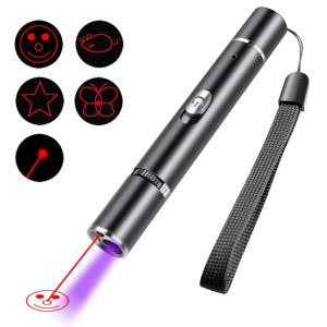 Alonefire | 2-in-1 365nm UV Blacklight Pen Light Flashlight Red Laser Cat Dog Toy Pet Tinea Urine Stain Money Ore Scorpion Detection Lamp
