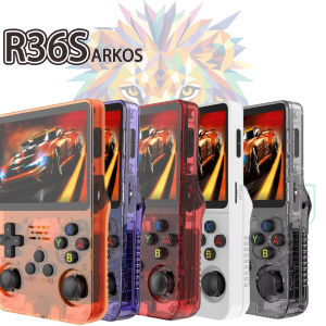 R36S Retro Handheld Video Game Console Single Card Consolas Classic Open Source Arkos System Games Players 3.5Inch IPS Screen