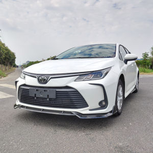 Toyota Corolla All Models 14-25 Special Three-Part Front Spoon Anti-Scratch Asia Lion Modification Front Lip under Pan