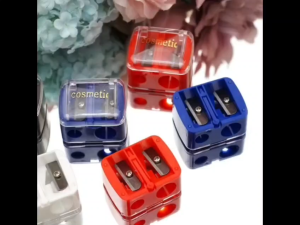 RAUTAN PENCIL 2IN1 RAUTAN PENSIL ALIS EYELINER PENAJAM KOSMETIK LUBANG TAJAM SERUTAN PENSIL