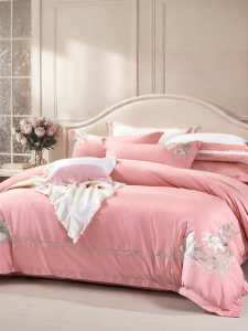 FUANNA (富安娜) | Bộ Đồ Chăn Ga Gối Bằng Cotton Sang Trọng