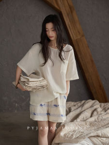 Cool and Lightweight Cotton Pyjama Shorts Set