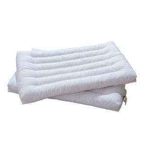 Low Pillow Soft Cotton Fiber Silk Neck Support Baby Childrens Home Use Comforter Rectangular Single Person Anti-Mite