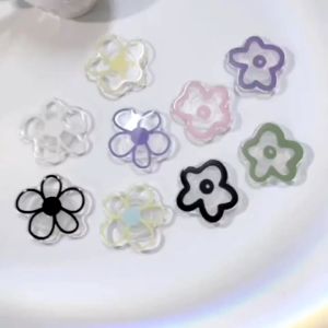 SHORAN transparent flower mobile phone stand folding phone bracket