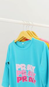 CKids Gamis Anak Murah DTF Pray and Bless Baju Muslim