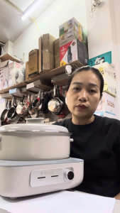 Nồi lẩu điện khay lẩu tháo rời Kalpen P33 dung tích 5L bảo hành 24 tháng chính hãng