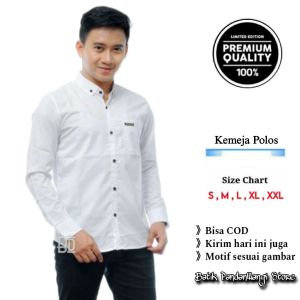 Baju Koko Coksu Lengan Panjang Kemeja Koko Pria Warna Coklat Muda Seragam Hadroh Gus Azmi Majlis Azzahir Atasan Muslim Santri Remaja - Katun