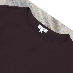 Loose Fit Short Sleeve T-Shirt Lightweight Cotton V-Neck One Shoulder Top for Women Summer Comfortable Breathable Sweat Absorbent