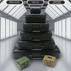 Case Bag Organizer Storage Box Camera Photography Sights Sealed Shockproof  Safety Protector Instrument Tool Box with Sponge