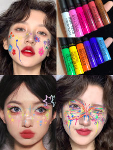 ปากกาลิควิดอายไลเนอร์ แต่งหน้าเด็ก สำหรับการแสดงวิลล่า ทนต่อความชื้น ไม่ไหลหลุด ไม่ซีดจาง ติดทนนาน แปรงหนา เหมาะกับการเต้นรำลาติน