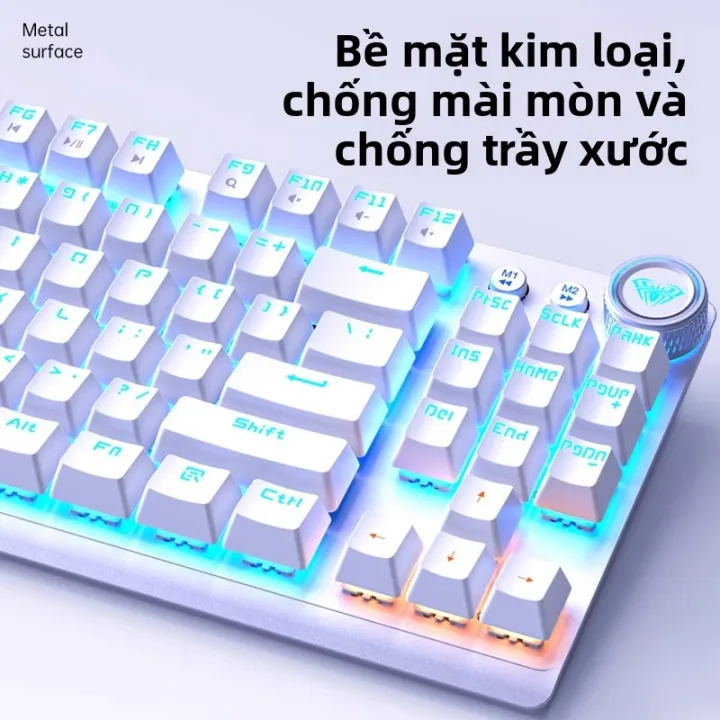 AULA | Bàn Phím Cơ Gaming F3001 87 Phím, Kết Nối Tri-Mode (Bluetooth ...