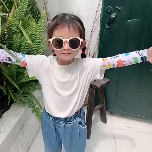 Găng tay chống nắng cho bé bao tay chống nắng cho bé ống tay chống nắng cho bé lụa lạnh dễ thương - Happy Life 4Kid