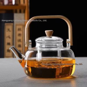 Heat Resistant Tea Brewing Set with Handle