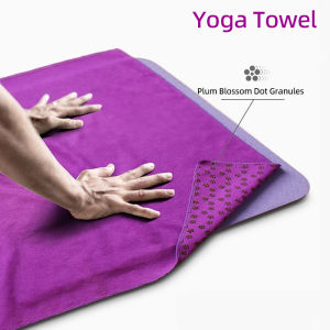 Yoga towels hot and spicy yoga mat towels Featuring grip points to absorb sweat and prevent slipping suitable for hot yoga Pi