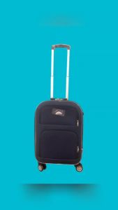 Vali kéo BiTi - 4 bánh quay 360 độ cần kéo cao cấp 3 tầng 20 inch và 22 inch- Màu Đen