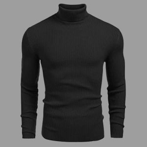 Sweater Kaos Polos Kerah Tinggi atau Turtleneck Lengan Panjang Pria Dewasa Style Korea Keren Bahan Tebal Terbaru Baju leher tinggi pria Baju turtleneck pria Baju stelan korea pria Baju turtle neck pria lengan panjang kekinian viral 2022