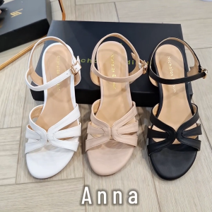 Nicholas Edison Sandal Heel Anna Sandal Block Heels Medium Strappy Terbaru