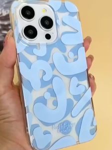 Case Softcase untuk iPhone 11-16: Case Softcase & Casing Graffiti Transparent