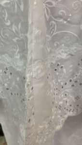 Jilbab Bergo Jumbo Umroh Haji Katun Bordir Renda Premium