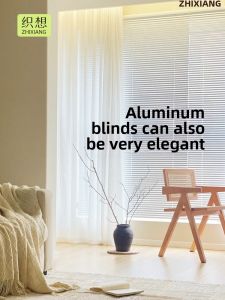 Privacy Light Blocking Waterproof Stain-resistant Kitchen Aluminum Blinds