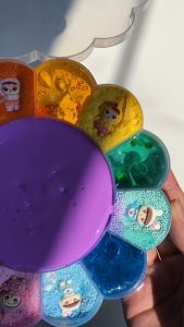 SLIME PALETTE BUNGA BY SLIME BINTARO || SLIME WARNA WARNI ISI BANYAK || SLIME PALETTE WARNA WARNI || SLIME PALETTE DENGAN HIASAN WARNA WARNI || SLIME PALETTE TERMURAH || SLIME PALETTE BERKUALITAS DAN LENGKAP