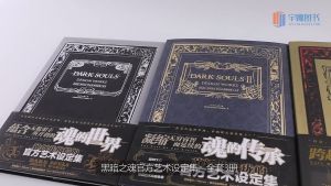 Bloodborne Blood Curse Japanese Art Illustration Set - Chinese Original - Bloodborne Student Game Book Comic Book for Adult - 血源诅咒+黑暗之魂三部曲天闻角川UCG简中版艺术插画集画册