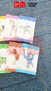 DINOSO Balon 4D Karakter Binatang Bisa Berjalan Dengan Roda / Balloon Character Wheels Mobil Hewan Animal