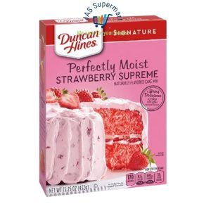Duncan Hines Strawberry Cake Mix 432g