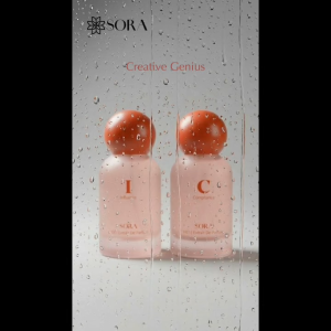 SORA Bundling Creative Genius I+C - Parfum Wanita Kreatif 50ml Extrait De Parfum